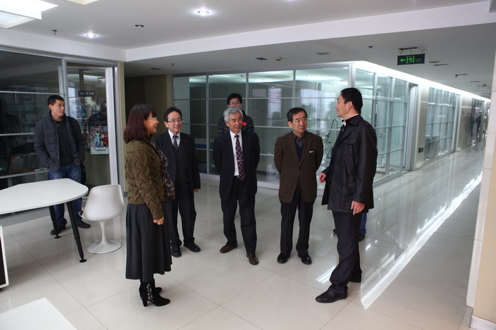 日本㈱地域地盘环境研究所到集团进行友好访问