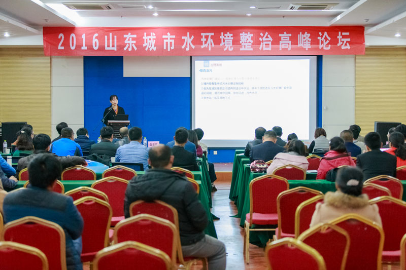 集团受邀参加城博会城市水环境整治论坛作专题讲座